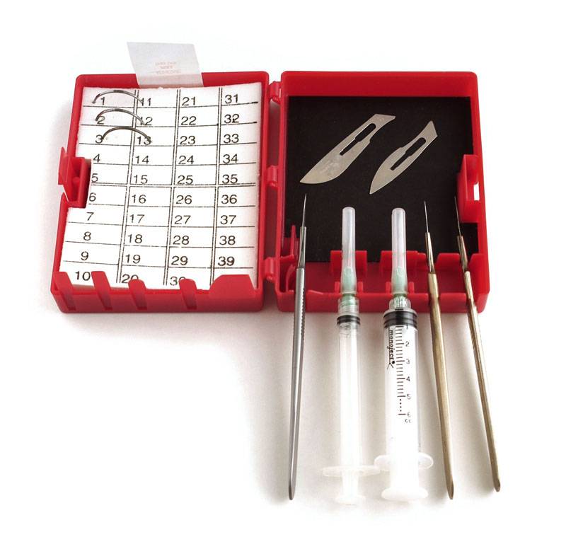 Surgical tools catalog white
